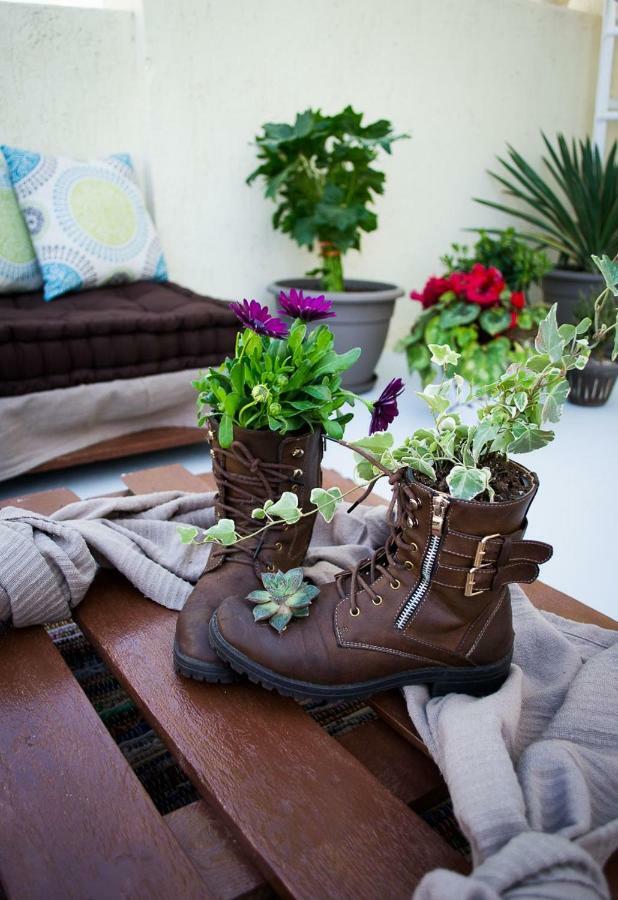 Inspiration Guestroom With Amazing Roof Garden Athen Eksteriør bilde